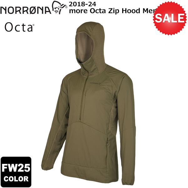 ��20%OFF��NORRONA(�Υ�����) ��2025-26���ߥ��顼��more Octa Zip Hood Men's 2018-24