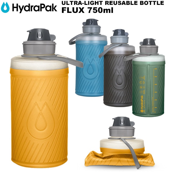HydraPak(�ϥ��ɥ�ѥå�) FLUX 750ml(�ե�å��� 750ml) GF427