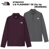 THE NORTH FACE(�Ρ����ե�����) L/S FLASHDRY 3D Zip Up(WOMENS)(���󥰥��꡼�֥ե�å���ɥ饤���꡼�ǥ������åץ��å�) NTW62505