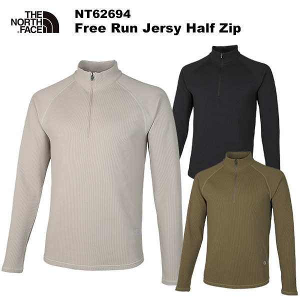 THE NORTH FACE(�Ρ����ե�����) Free Run Jersy Half Zip(�ե꡼��󥸥㡼�����ϡ��ե��å�) NT62694
