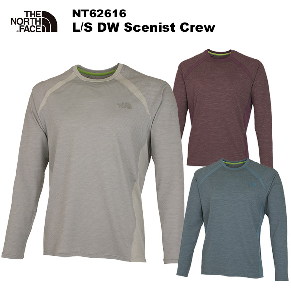 THE NORTH FACE(ノースフェイス) L/S DW Scenist Crew(ロングスリーブ
