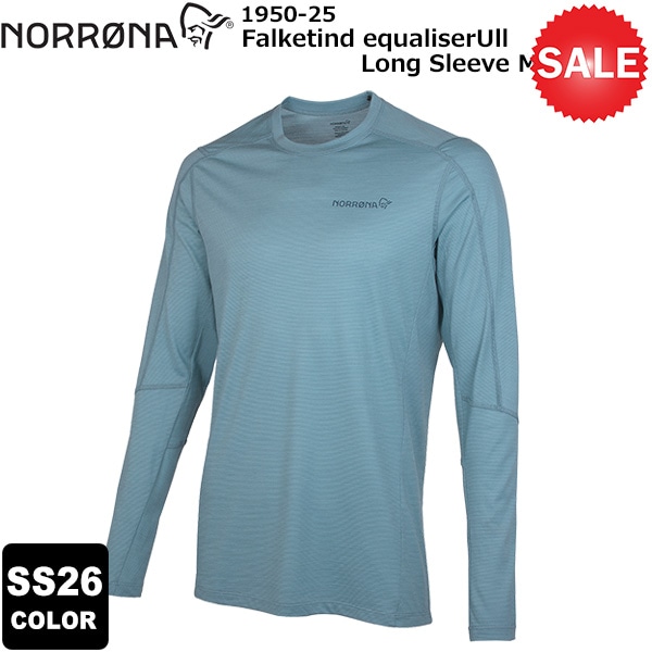 ��20%OFF��NORRONA(�Υ�����) ��2026�ղƥ��顼��Falketind equaliserUll Long Sleeve Men's 1950-25