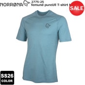 ��20%OFF��NORRONA(�Υ�����) ��2026�ղƥ��顼��femund pureUll T-shirt Men's 2775-25
