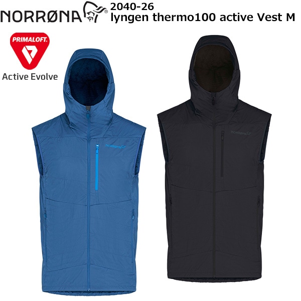 NORRONA(�Υ�����) lyngen thermo100 active Vest Men's 2040-26