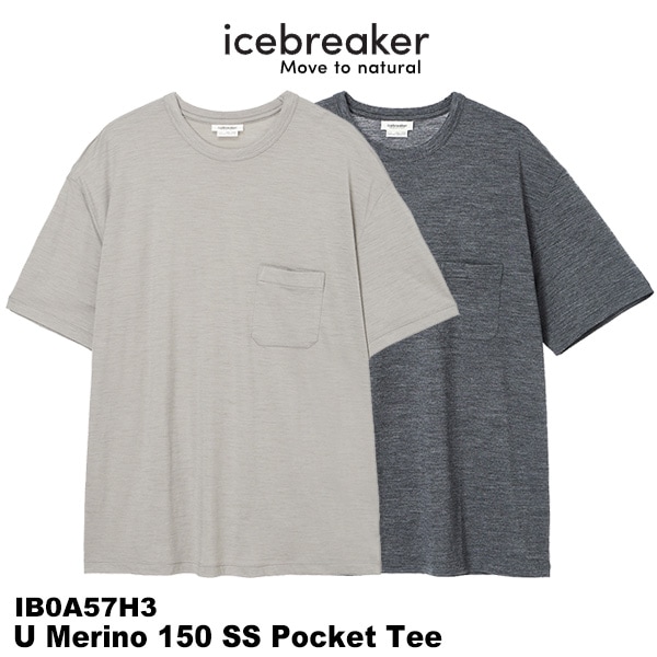 icebreaker(アイスブレーカー) U Merino 150 SS Pocket Tee (メリノ150