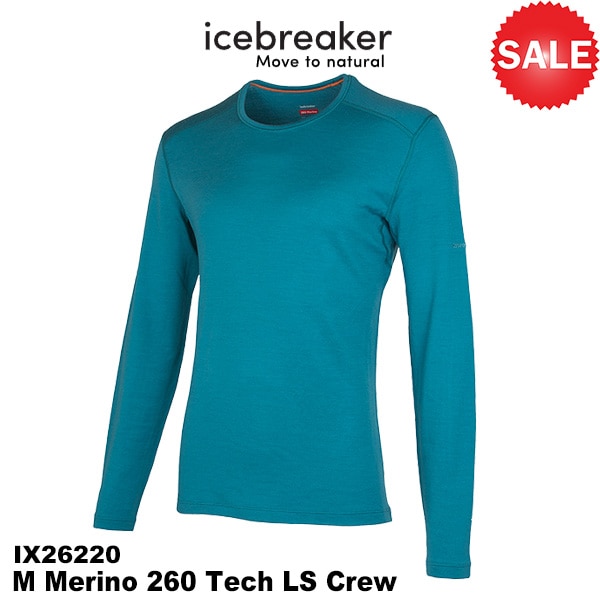 30％OFF】icebreaker(アイスブレーカー) M 260 Tech LS Crew (メンズ