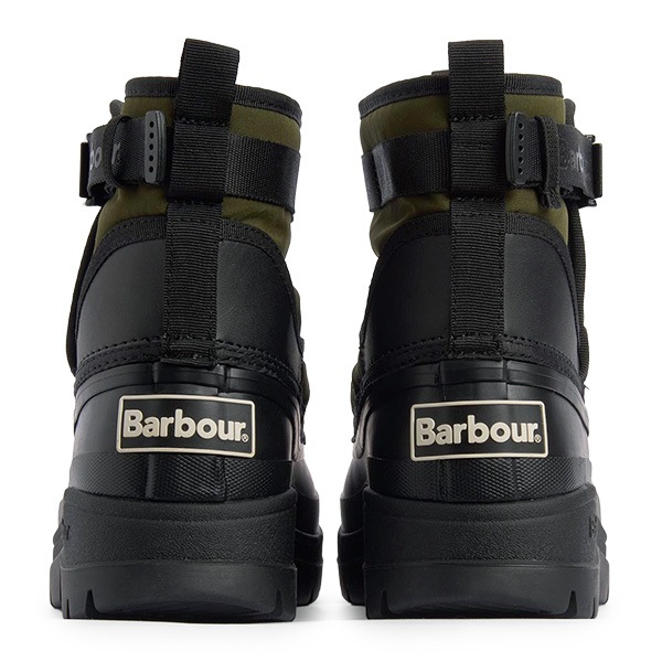 Barbour(�Х֥���) Men's Braybourn �������ȥ� �֡��� (Olive/Black) MRF0046