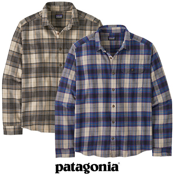 タイムセール【新品・未使用】patagonia フィヨルドフランネルシャツ 30％OFF】patagonia(パタゴニア) M's L/S LW Fjord Flannel