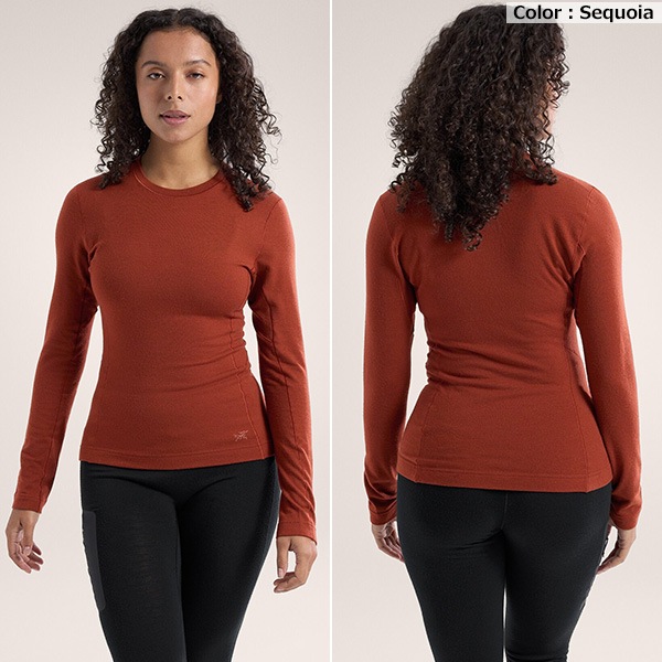ARC'TERYX(�������ƥꥯ��) Satoro Merino Wool Crew Women's(���ȥ� ���Υ����� ���롼�ͥå� ���󥰥��꡼�� �������) X000008474