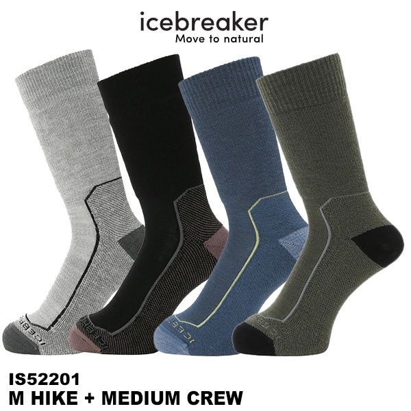icebreaker(�������֥졼����) ��� �ϥ���+�ߥǥ����९�롼 (M Hike+Medium Crew)