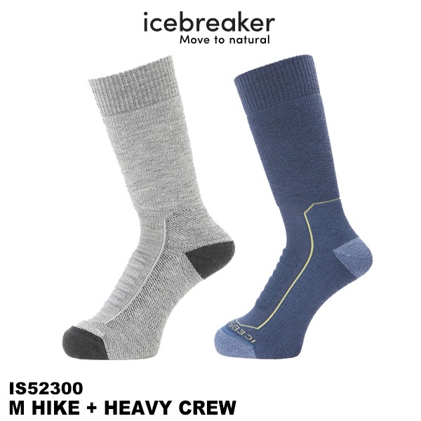 icebreaker(�������֥졼����) ��� �ϥ���+�إӡ����롼 (M Hike+Heavy Crew)