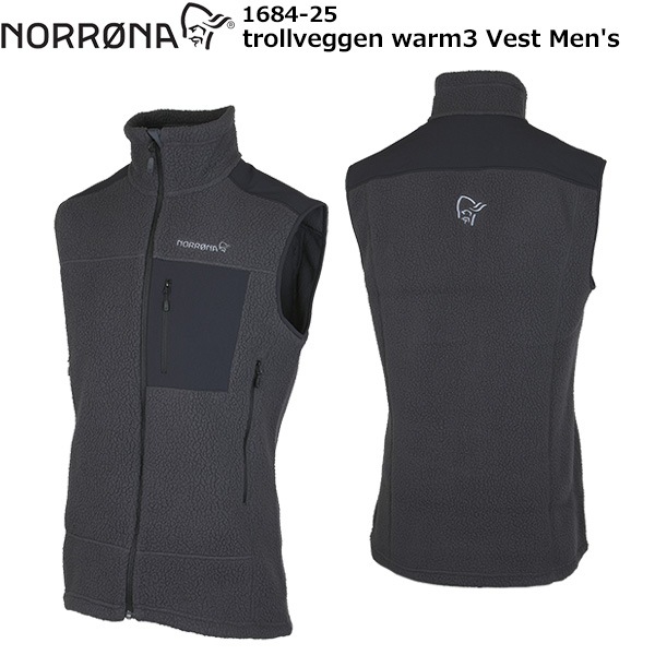 NORRONA(�Υ�����) trollveggen warm3 Vest Men's 1684-25