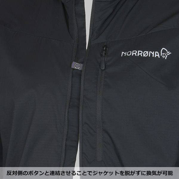 ��20%OFF��NORRONA(�Υ�����) ��2025�ղƥ��顼��Falketind Aero60 Hood Men's 1810-22