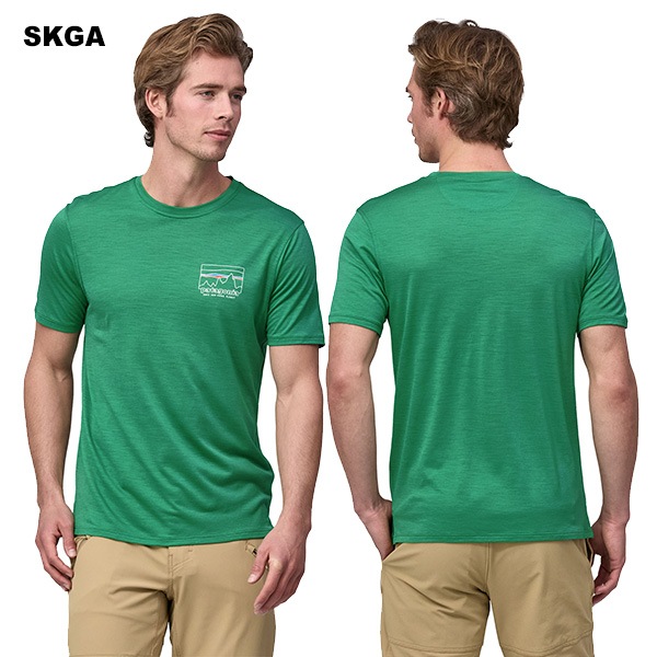 30OFFpatagonia(ѥ˥) M's Capilene Cool Merino Graphic Shirt (ץ꡼󡦥롦Ρեå)