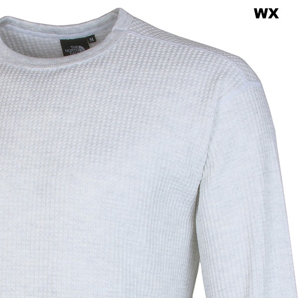 THE NORTH FACE(�Ρ����ե�����) L/S Warm Waffle Crew(���󥰥��꡼�֥��������åե륯�롼) NT62436