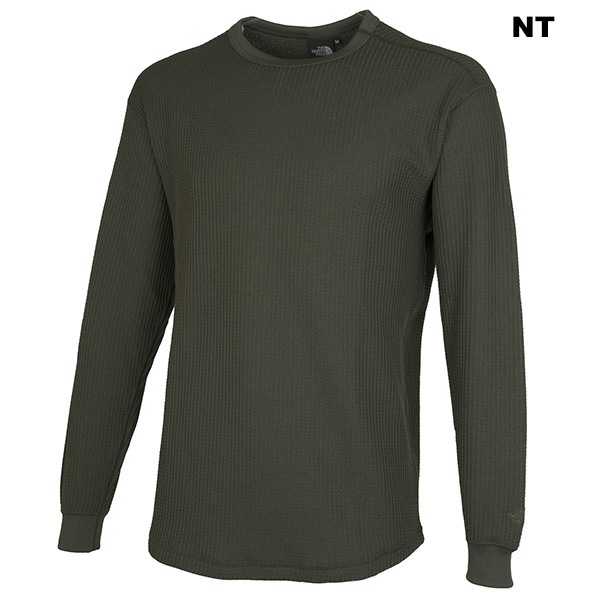 THE NORTH FACE(�Ρ����ե�����) L/S Warm Waffle Crew(���󥰥��꡼�֥��������åե륯�롼) NT62436