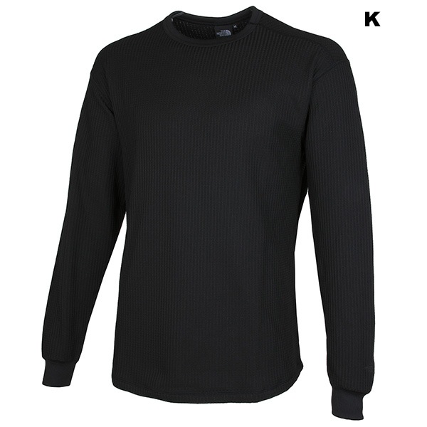 THE NORTH FACE(�Ρ����ե�����) L/S Warm Waffle Crew(���󥰥��꡼�֥��������åե륯�롼) NT62436