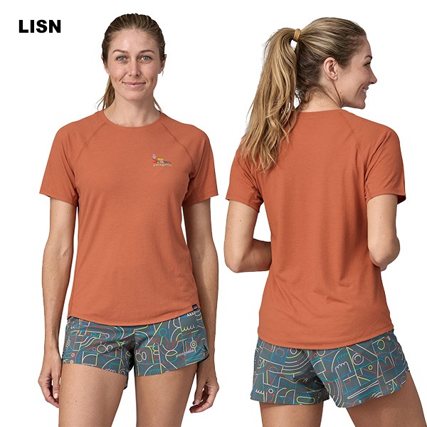 ��30%OFF��patagonia(�ѥ����˥�) W's Capilene Cool Trail Graphic Shirt (������󥺡�����ץ꡼�󡦥����롦�ȥ쥤�롦����ե��å��������)