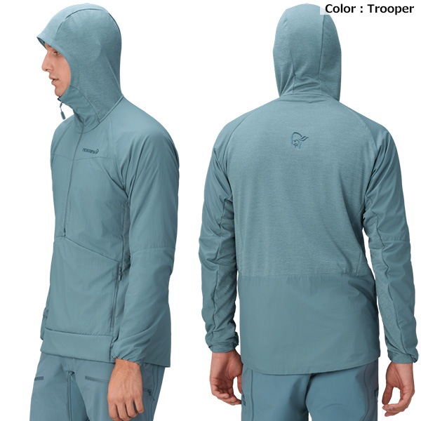 NORRONA(Υ) more Octa Zip Hood Men's 2018-24