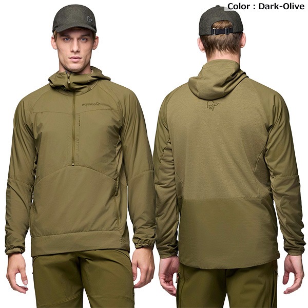NORRONA(Υ) more Octa Zip Hood Men's 2018-24