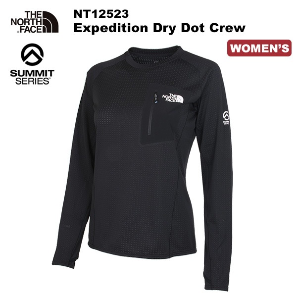 THE NORTH FACE(�Ρ����ե�����) ��SUMMIT���꡼����Expedition Dry Dot Crew(�������ڥǥ������ɥ饤�ɥåȥ��롼) NT12523�ڥ�����󥺥�������