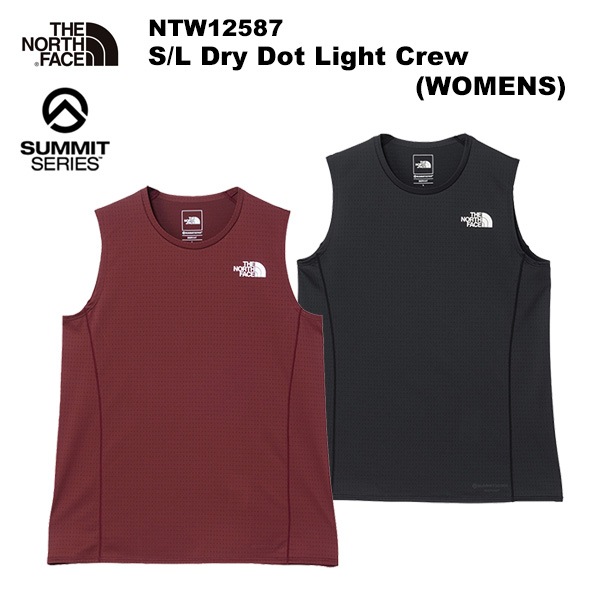 THE NORTH FACE(�Ρ����ե�����) ��SUMMIT���꡼����S/L Dry Dot Light Crew(WOMENS)(���꡼�֥쥹�ɥ饤�ɥåȥ饤�ȥ��롼) NTW12587