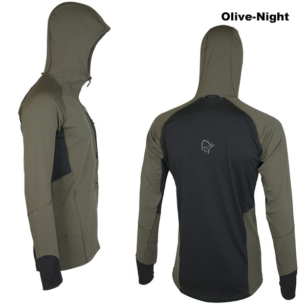 NORRONA(Υ) Senja Warm1 Hood Men's 5818-23