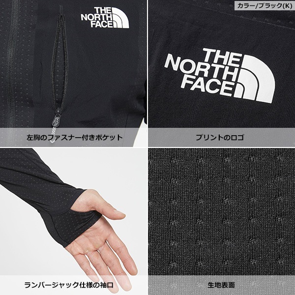 【20%OFF】THE NORTH FACE(ノースフェイス) 【SUMMITシリーズ】Expedition Dry Dot Crew(エクスペディションドライドットクルー) NT12123