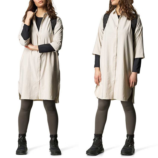 20%OFFHOUDINI(աǥ) 2025ղƥǥWomen's Route Shirt Dress 169794