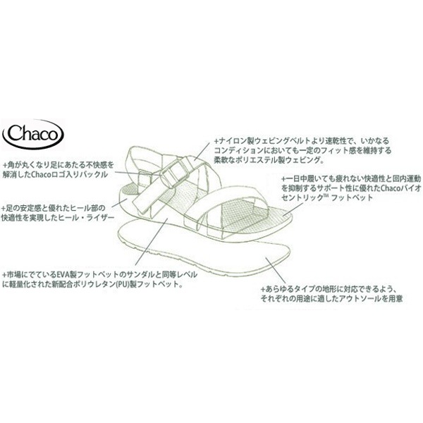 Chaco(㥳) åZ Women's (Frond Black) 12365308