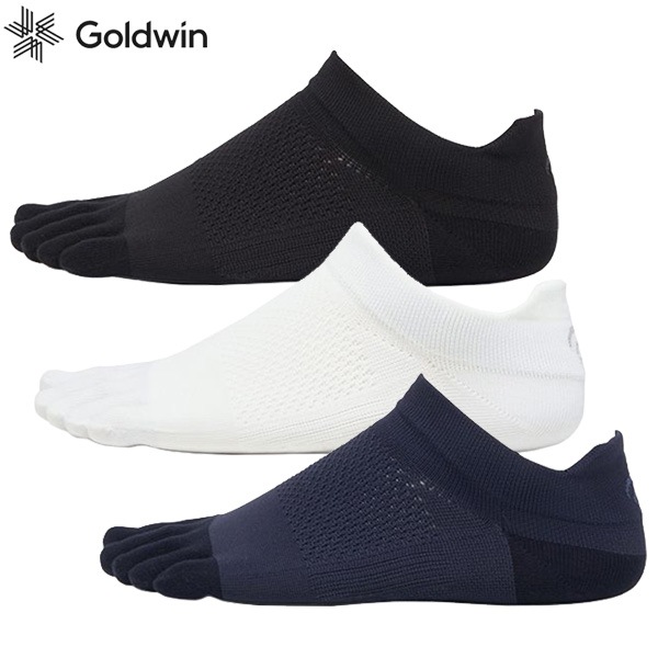 Goldwin(������ɥ�����) 5-toe Arch Support Short Socks (�ե����֥ȥ� ���������ݡ��� ���硼�ȥ��å���) (C3fit)
