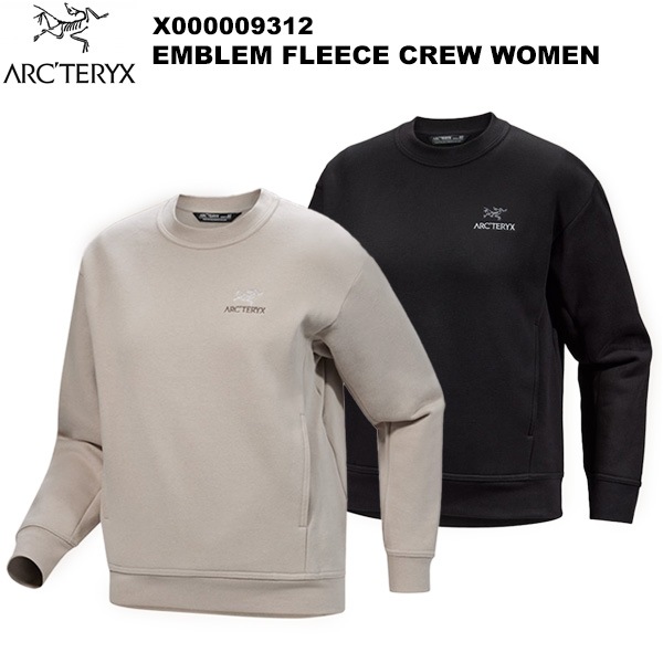 ARC'TERYX(�������ƥꥯ��) Emblem Fleece Crew Women's(����֥�� �ե꡼�� ���롼 �������) X000009312