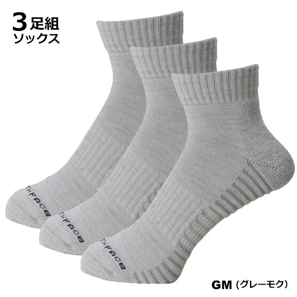 THE NORTH FACE(�Ρ����ե�����) Running Uneven Dry 3P Ankle (���˥󥰥��󥤡��֥�ɥ饤3P���󥯥�)