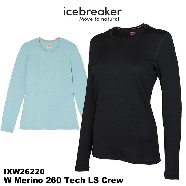 icebreaker(アイスブレーカー) W 260 Tech LS Crew (260テックロング