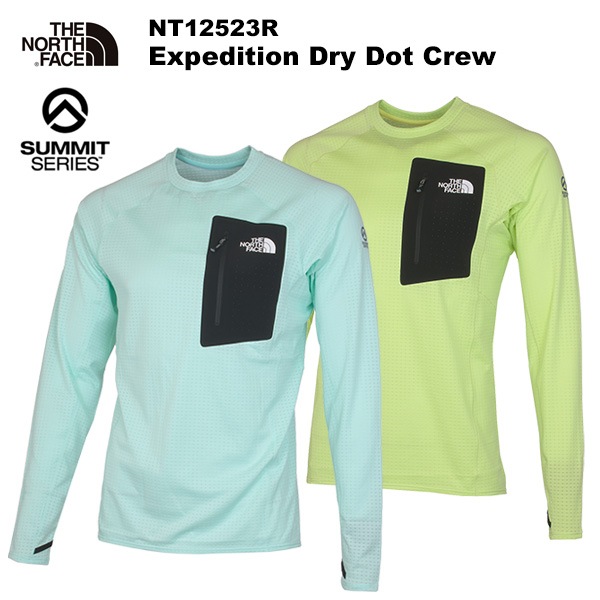 THE NORTH FACE(�Ρ����ե�����) ��SUMMIT���꡼����Expedition Dry Dot Crew(�������ڥǥ������ɥ饤�ɥåȥ��롼) NT12523R