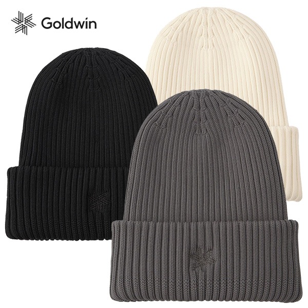 Goldwin(������ɥ�����) Goldwin Logo Knit Cap (������ɥ���������˥åȥ���å�)