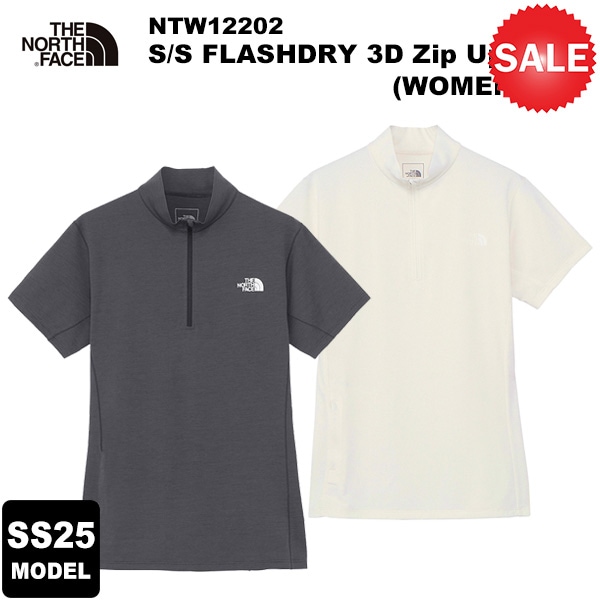 THE NORTH FACE(Ρե) S/S FLASHDRY 3D Zip Up(WOMENS)(硼ȥ꡼֥եåɥ饤꡼ǥåץå) NTW12202