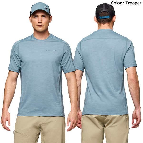 NORRONA(�Υ�����) Falketind equaliserUll T-shirt Men's 1951-25