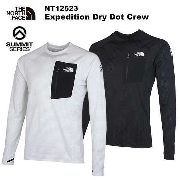 THE NORTH FACE(�Ρ����ե�����) ��SUMMIT���꡼����Expedition Dry Dot Crew(�������ڥǥ������ɥ饤�ɥåȥ��롼) NT12523