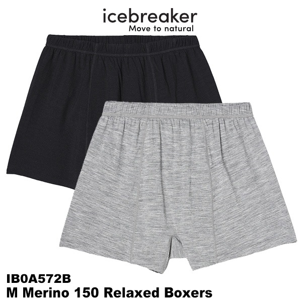 icebreaker(�������֥졼����) M Merino 150 Relaxed Boxers (���� 150 ���å����ܥ�����)