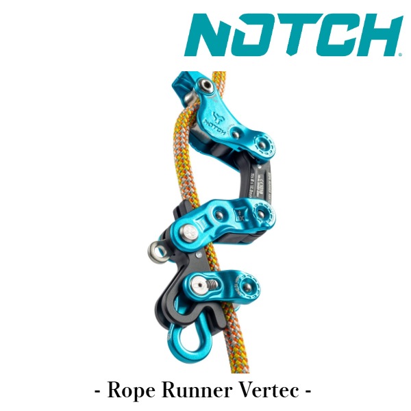 NOTCH ノッチ Rope Runner Vertec（ロープランナーVERTEC） | ワークレスキュー高所作業用品 | ラリーグラス ...