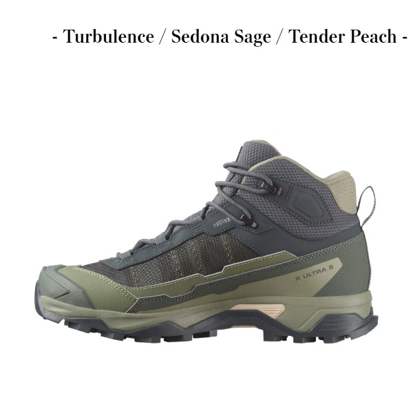������� SALOMON X ULTRA 5 MID GORE-TEX �ʥ��å��� ����ȥ� 5 �ߥå� �����ƥå����ˡڥ�����󥺡�