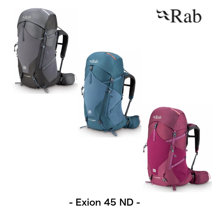 Rab ラブ エクシオン45ND ラブ Rab Exion 45 ND（エクシオン 45 ND）【ユニセックス】 | バッグ