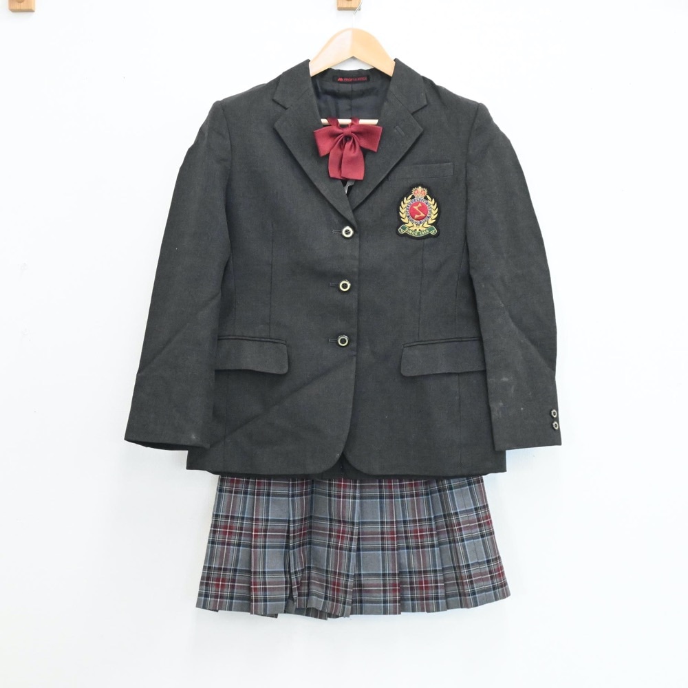 中古 北海道 北海道尚志学園高等学校 女子制服 4点 ブレザー スカート Sf 中古制服通販パレイド
