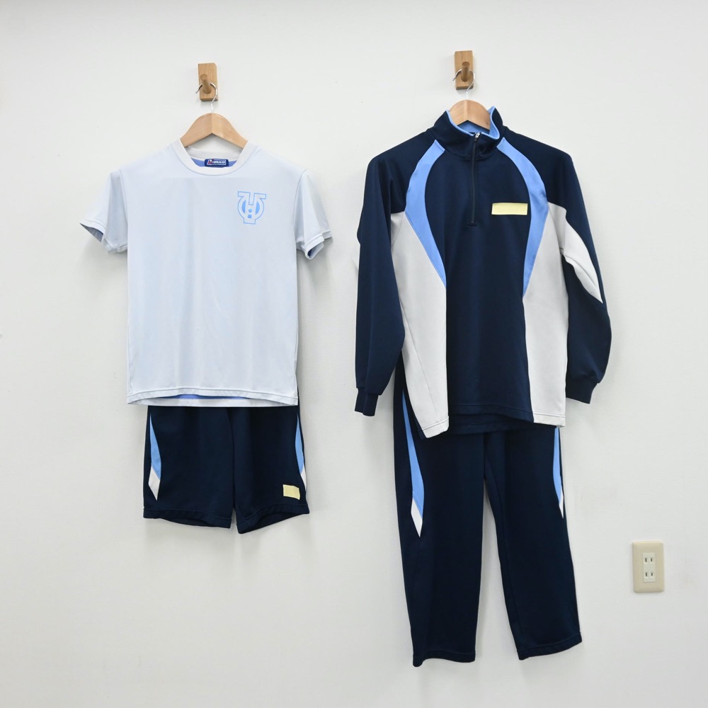 【中古】栃木県 矢板東高等学校・附属中学校 女子制服 4点(体操服 上・ジャージ 上・体操服 下・ジャージ 下)sf009935 メイン画像