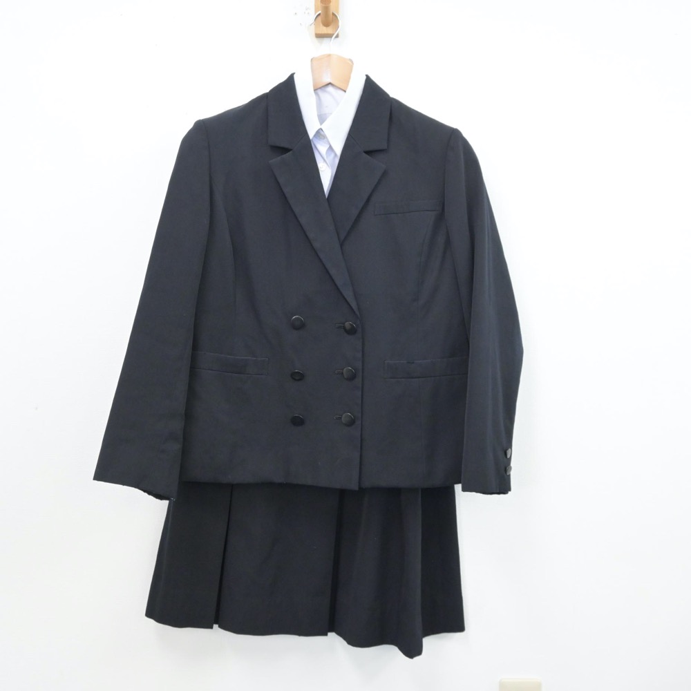 【中古】静岡県 沼津東高等学校 女子制服 4点(ブレザー・シャツ・スカート)sf013411 メイン画像