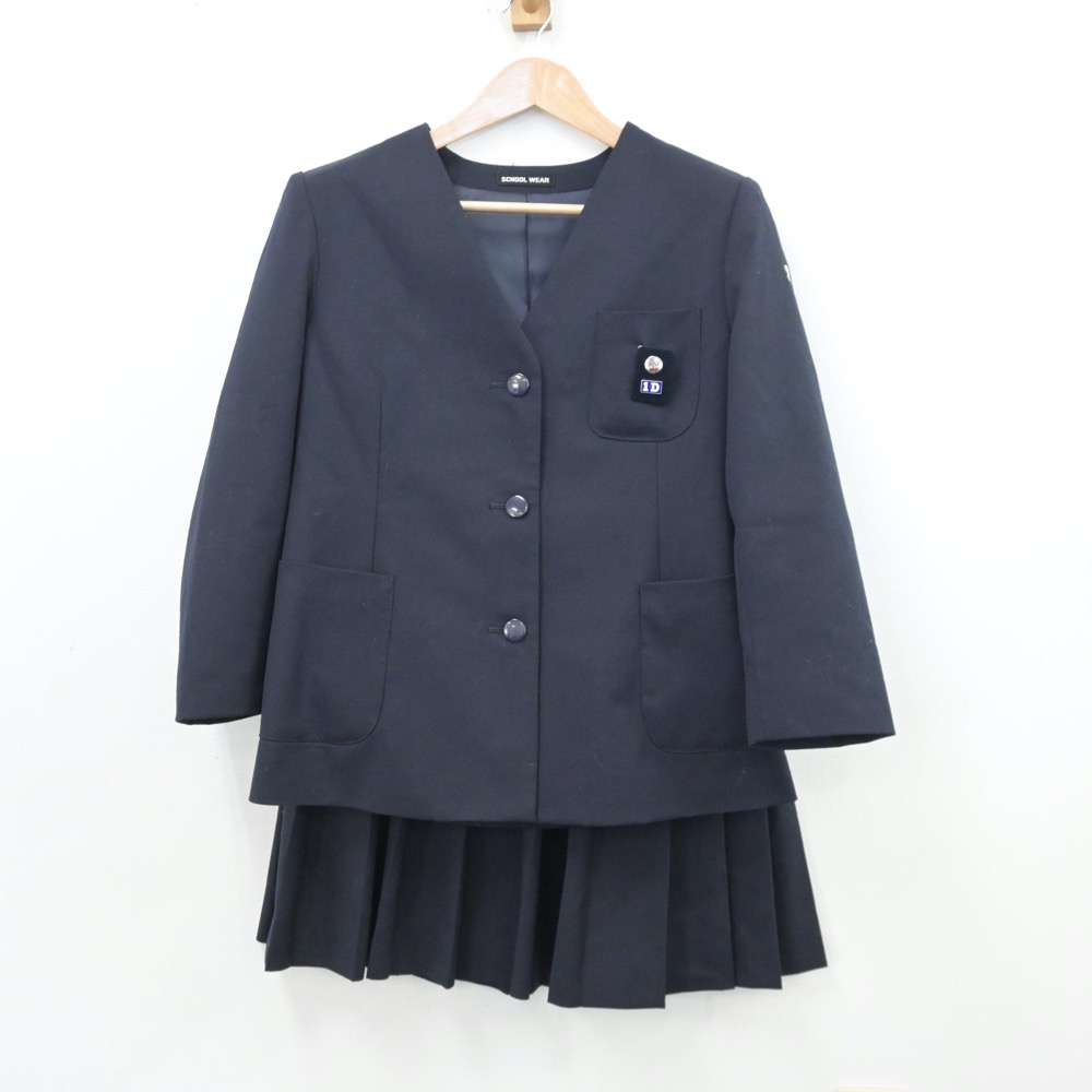 【中古】東京都 清瀬中学校 女子制服 4点(ブレザー・ベスト・スカート)sf013428 メイン画像