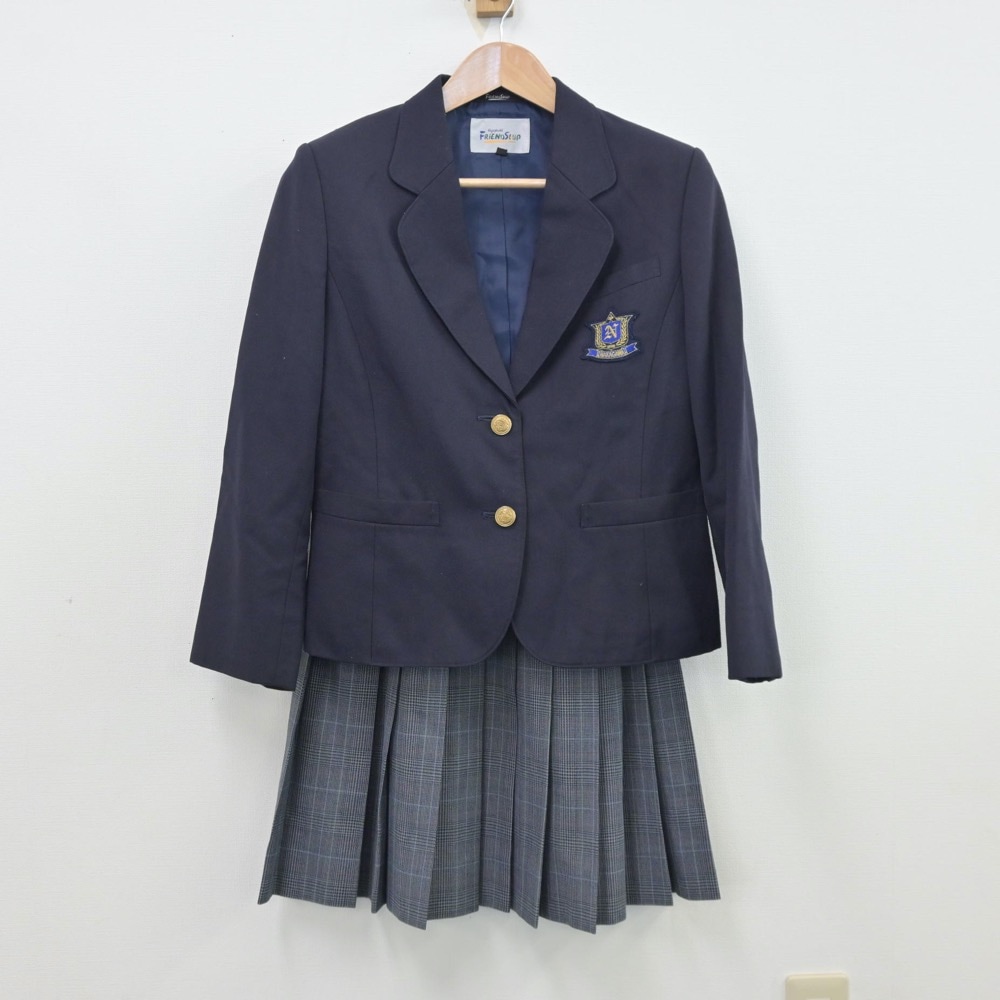 【中古】東京都 中川中学校 女子制服 2点(ブレザー・スカート)sf013443 メイン画像