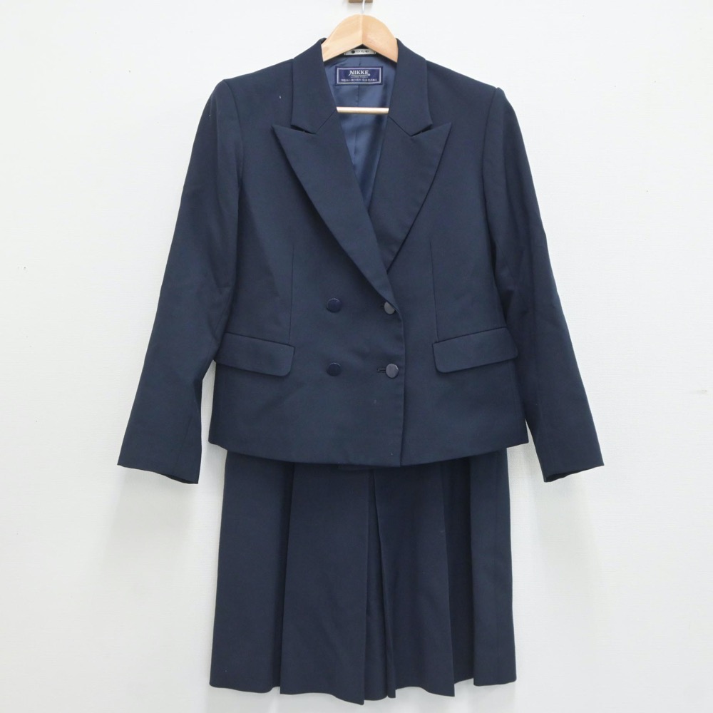 【中古】茨城県 竹園高等学校 女子制服 3点(ブレザー・スカート)sf019520 メイン画像