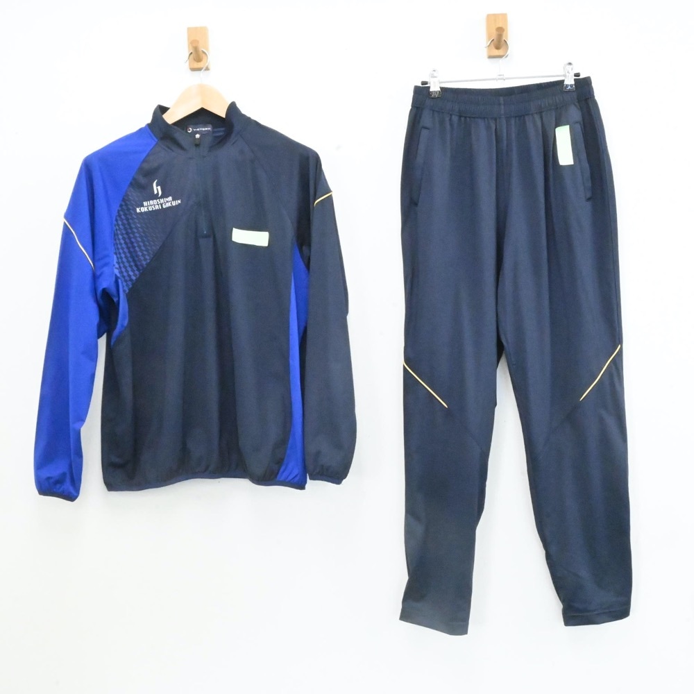 中古 広島県 広島国際学院高校 男子制服 2点 ジャージ 上 ジャージ 下 Sf 中古制服通販パレイド